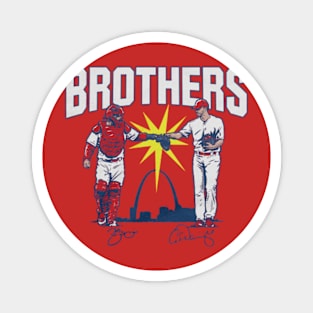 Adam Wainwright & Yadier Molina Brothers Magnet